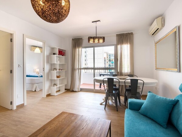 Living area - The 7nd Corner, center apartment (MALAGA)
