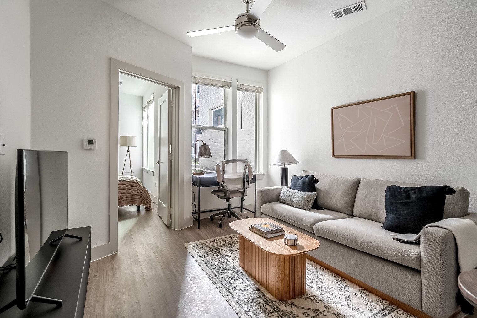 Delightful Downtown 1BR w/ Deck & Gym, nr Congress Ave, by Blueground