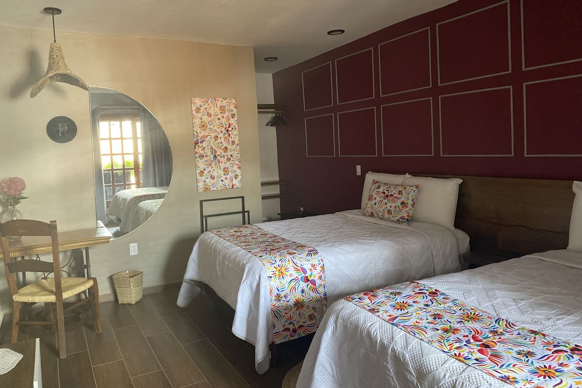 Superior Double Room, 2 Queen Beds, Tower | 1 bedroom, premium bedding, down comforters, desk