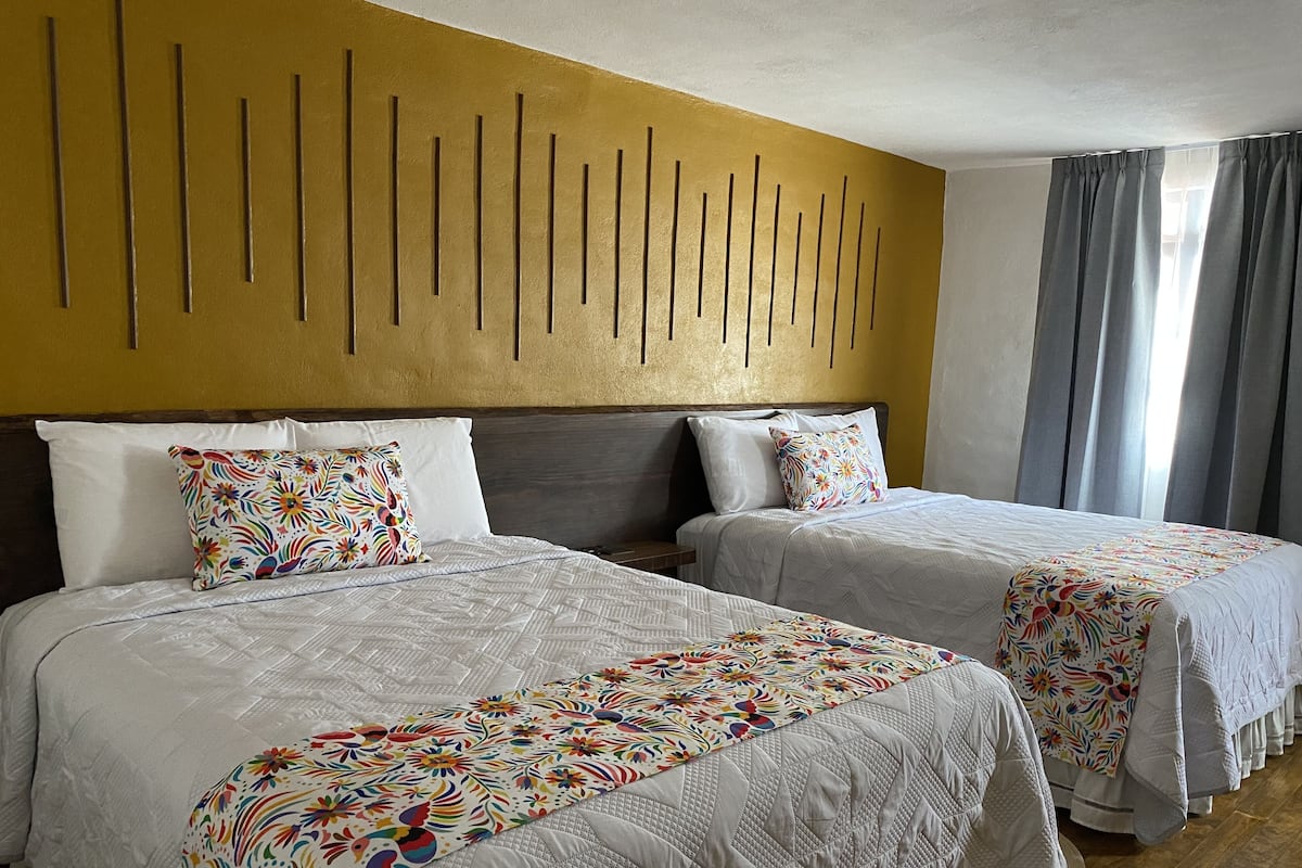 Superior Quadruple Room, Multiple Beds | 1 bedroom, premium bedding, down comforters, desk