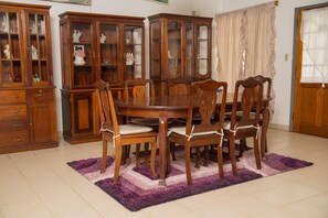 Opções para refeição no quarto