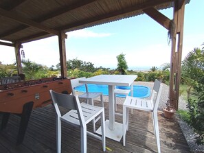 Outdoor dining - Aux pieds des cirques La Kazaelya (Saint-Pierre)