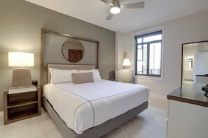 1 bedroom, iron/ironing board, travel crib, WiFi