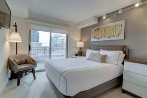 2 bedrooms, iron/ironing board, travel crib, WiFi