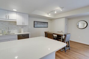 Fridge, microwave, oven, stovetop - Sojourn | Randolph Towers (Arlington)