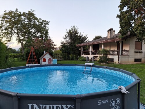 House with big garden