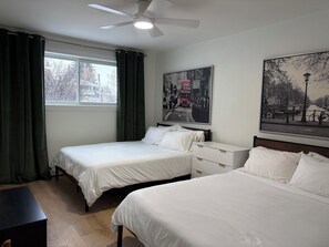 2 soverom, reiseseng for barn, wi-fi (inkludert) og sengetøy