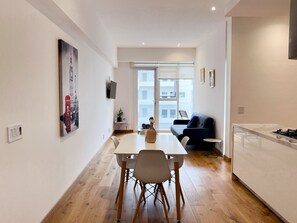 Luxury Apartment | Dining room - Modern Condesa Getaway w Terrace & Pool  (Mexico City)