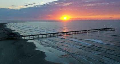 Pool Cabana, Backyard w/ Fire Pit, Walk to the Beach | Villa Reel by AvantStay
