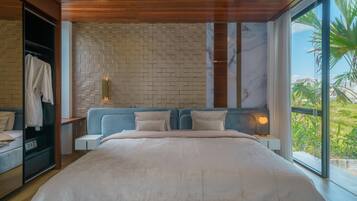 8 habitaciones, caja de seguridad en la habitación y escritorio