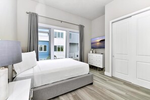 5 bedrooms, in-room safe, iron/ironing board, travel crib