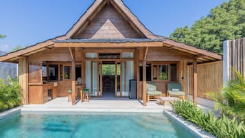 Vila Khas | Seprai premium, selimut bulu angsa, dan tempat tidur Select Comfort