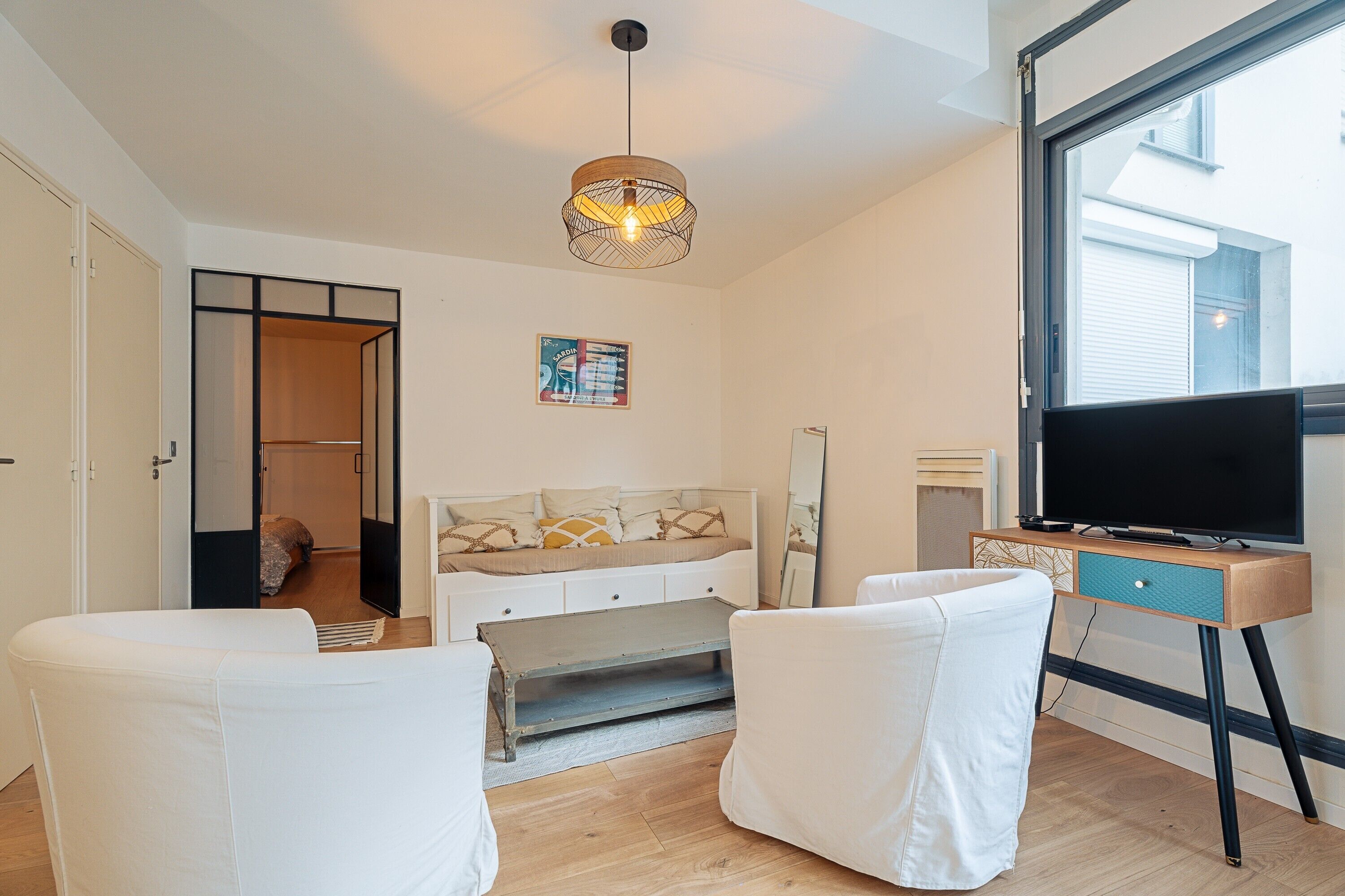 1 bedroom, iron/ironing board, free WiFi, bed sheets