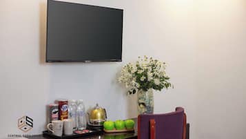 1 habitación, ropa de cama de alta calidad y escritorio