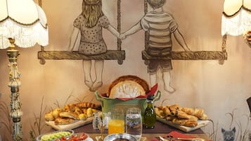 Kontinental frokost er inkludert hver dag