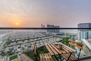 Front of property - Manzil - Sleek 1BR nr Downtown w Burj views (Dubai)