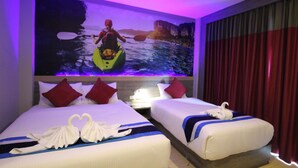 Down duvets, memory-foam beds, in-room safe, desk - Krabi Charm (Krabi)
