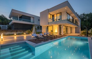 Una piscina climatizada