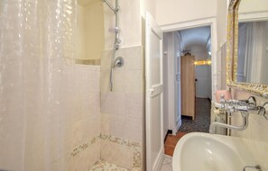 Shower, hair dryer