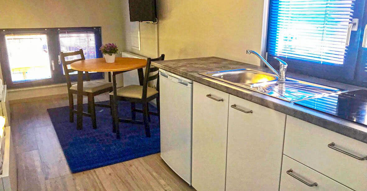 Appartement | Cuisine privée | Réfrigérateur, four, machine à expresso, cafetière/bouilloire