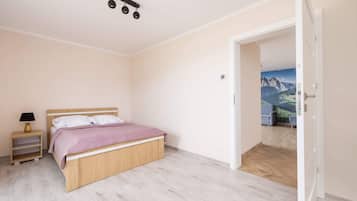 2 soverom, strykejern/-brett, wi-fi og sengetøy