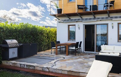 Ferienhaus mit Seepanorama