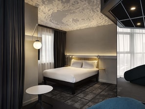 Familienzimmer, 1 Doppelbett und Schlafsofa