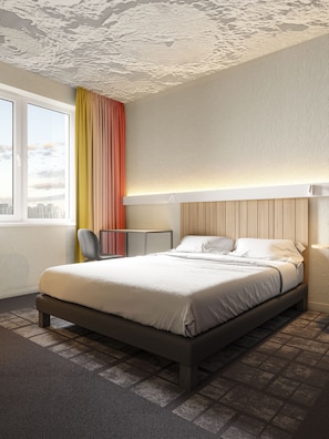 Standard Room, 1 Double Bed | Minibar, in-room safe, desk, blackout curtains