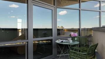 Family Room, 1 Double Bed with Sofa bed, Balcony