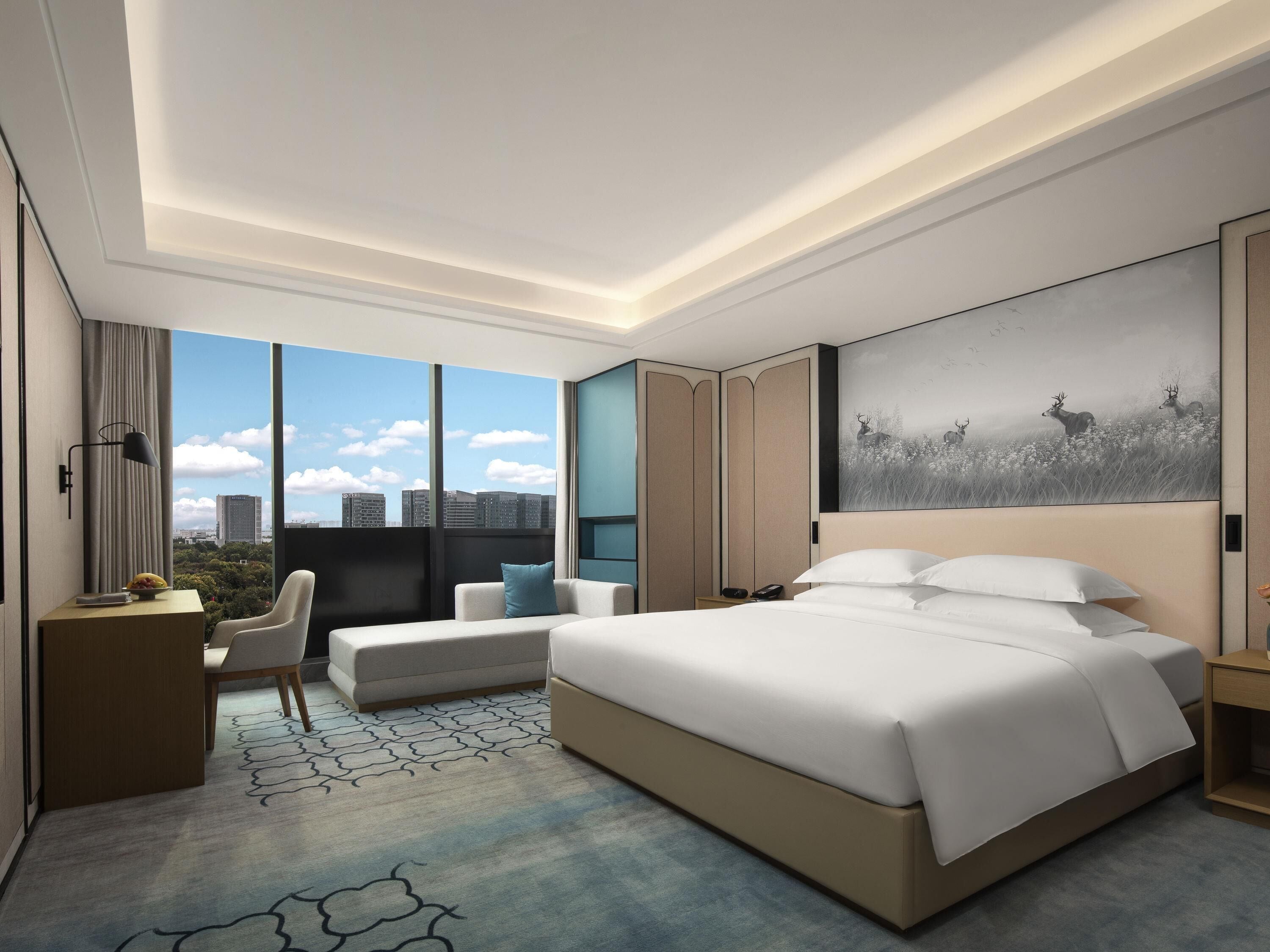Suite superior, 1 cama de matrimonio grande, Acceso al salón del club