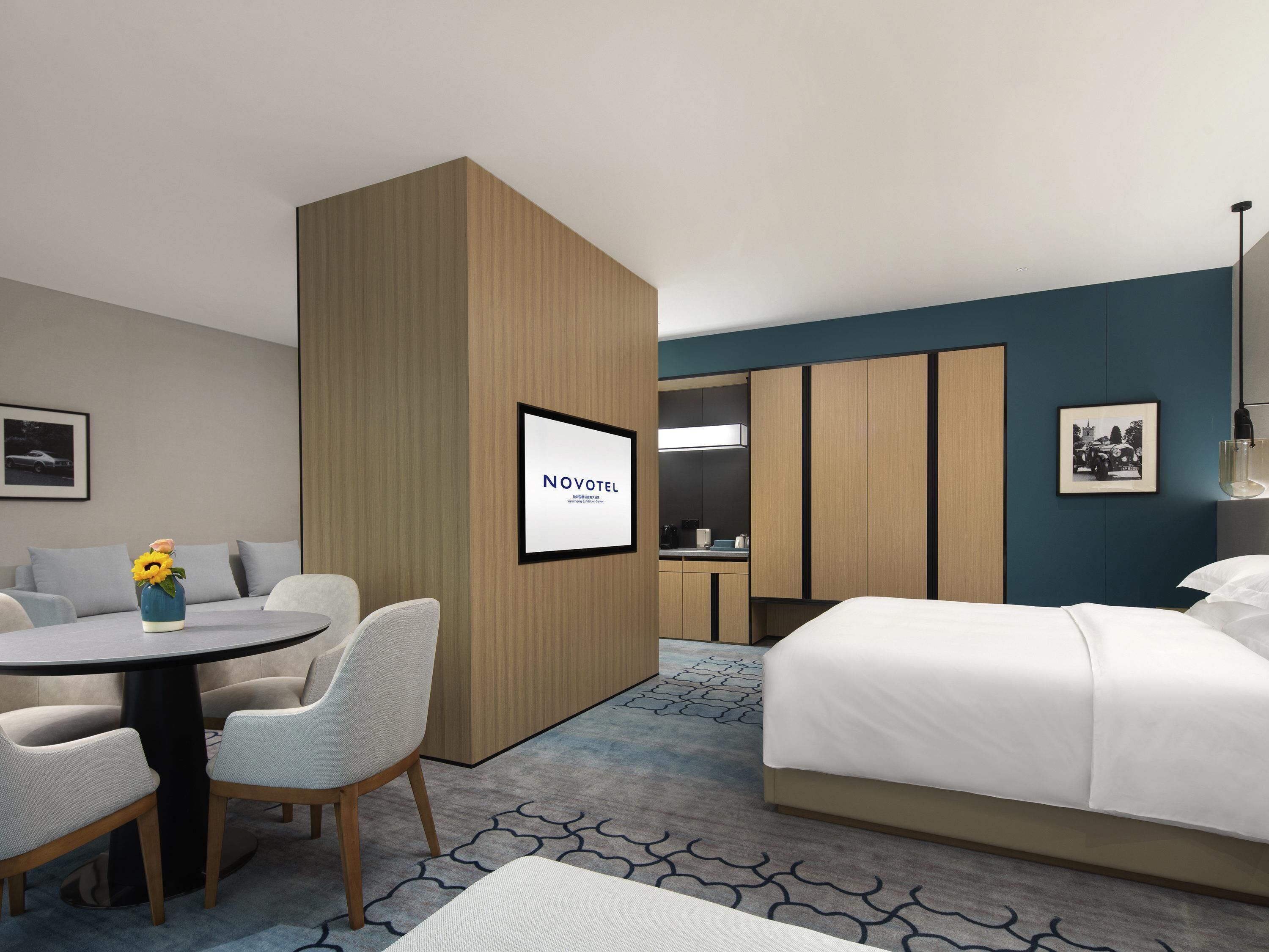 Suite, 1 King-Bett, Zutritt zur Club Lounge