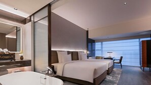 Superior Room, 2 Twin Beds, City View | Premium bedding, minibar, in-room safe, desk - Pullman Quanzhou Shuitou (Quanzhou)