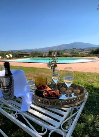 Seasonal outdoor pool