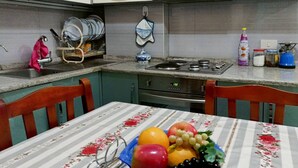 Apartamento, 1 quarto, para fumantes, sacada | Opções para refeição