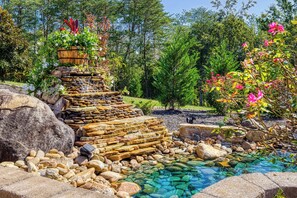 Property grounds - Pool is Open in April! Tudor Rose Lodge - WOW! (Sevierville)