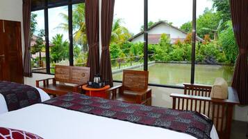 Kamar Twin Keluarga, 1 kamar tidur | Wi-Fi gratis