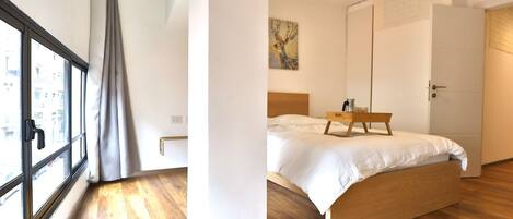 1 soverom, strykejern/-brett, wi-fi og sengetøy