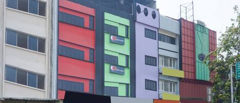 Voorkant van accommodatie