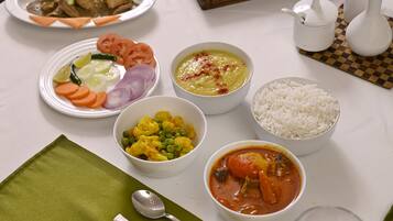 Opções para refeição