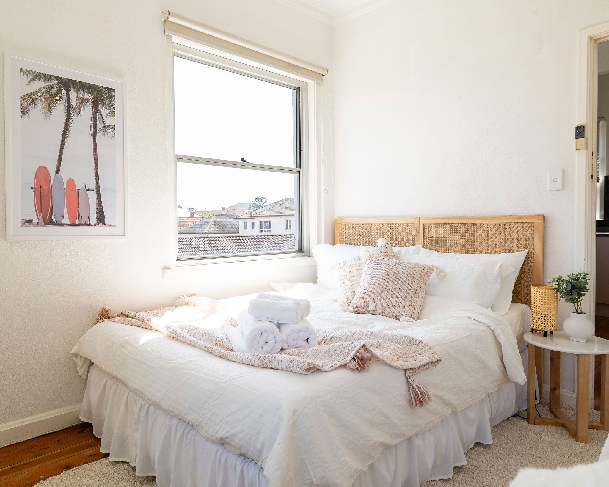 2 bedrooms, desk, iron/ironing board, free WiFi