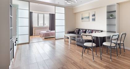 One Bedroom Apartment Near Arbat In The Center of Almaty
