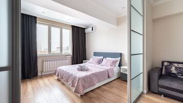 1 sovrum, strykjärn/strykbräda, wi-fi och sängkläder