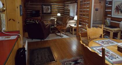 The White Buffalo rustic cabin located in the middle of West Yellowstone, MT