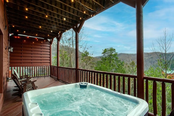 Baignoire à remous extérieure