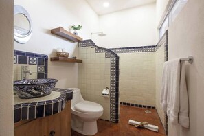 Shower, hair dryer