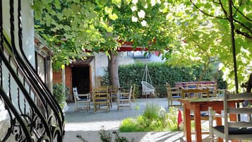 Blick auf den Garten