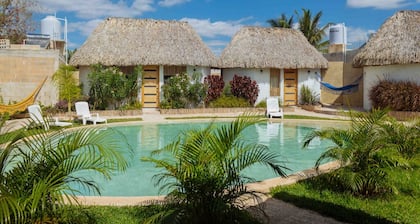 Hotel estilo casa maya