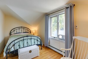 House (2 Bedrooms) | 2 bedrooms, bed sheets - Riverfront New Hampshire Cottage w/ Boat Dock (Manchester)