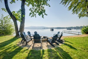 House (4 Bedrooms) | Front of property - Lakefront Center Ossipee Home w/ Boat Dock! (Center Ossipee)