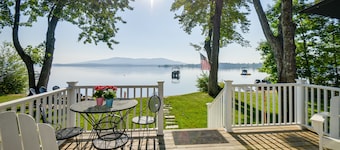 Lakefront Center Ossipee Home w/ Boat Dock!